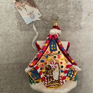 Charming Holiday Gingerbread House Ornament